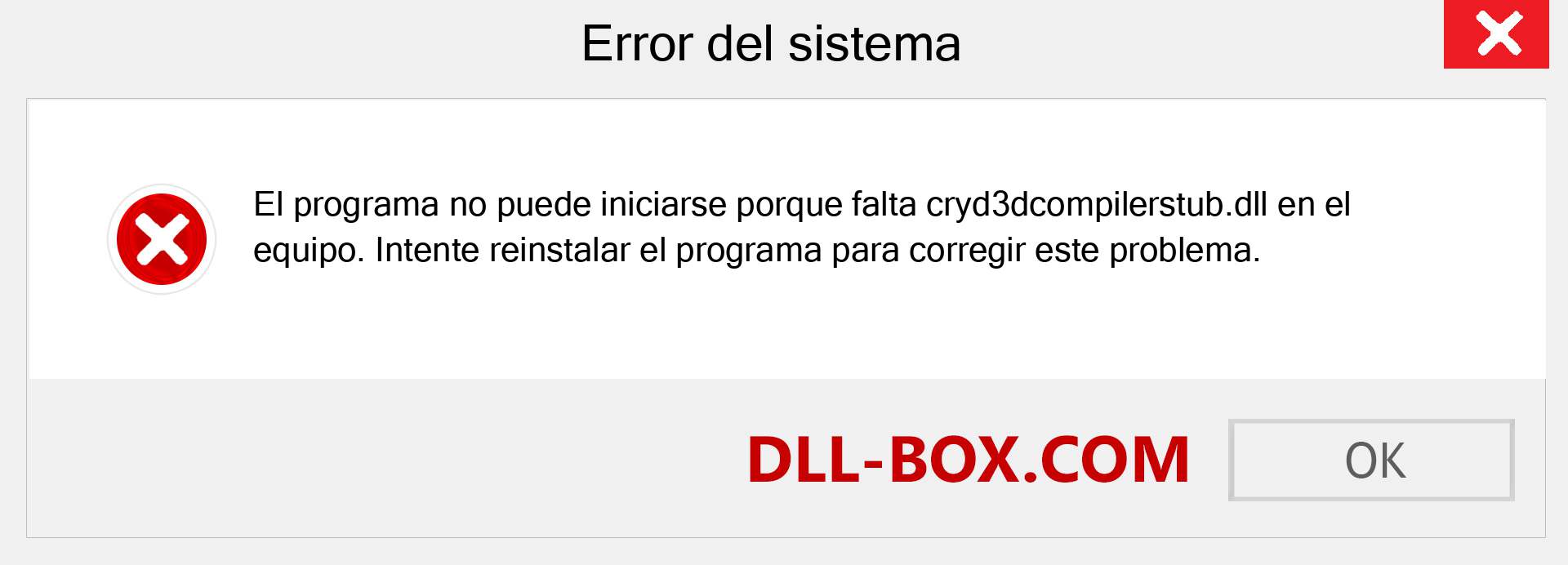 ¿Falta el archivo cryd3dcompilerstub.dll ?. Descargar para Windows 7, 8, 10 - Corregir cryd3dcompilerstub dll Missing Error en Windows, fotos, imágenes